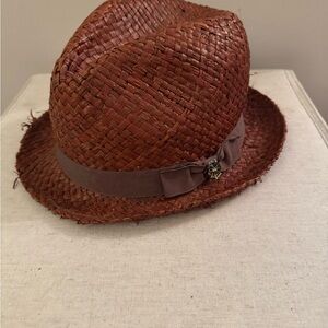 Scotch & Soda Rustic Brown Fedora Hat